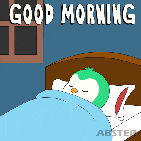 Lay Down Good Morning GIF by Abster