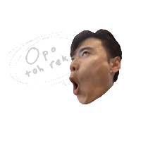 Apa What Sticker by Mantappu Corp.