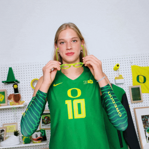 Oregon Duck Volleyball GIF by GoDucks