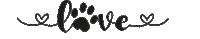 Valentines Day Paws Sticker by Scherenmanufaktur PAUL
