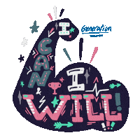 Icaniwill Sticker by Generation Singapore
