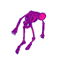 Drunk Fall Sticker by JAMES JIRAT PATRADOON