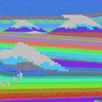 Landscape Aiart GIF by Canek