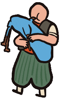 Mallorca Bagpipes Sticker