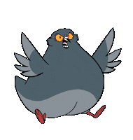 Angry Bird Sticker by Tripleta Studio