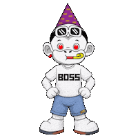 Like A Boss Sticker by Zhot