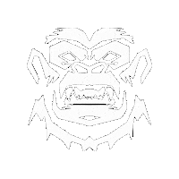 Tough Sticker by Bold Ape