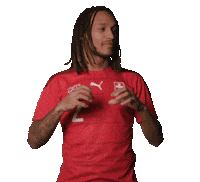 Kevin Mbabu Heart Sticker by Swiss Football Association