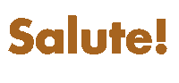 Salute Sticker by Freyja Swiss