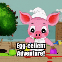 Easter Eggs GIF by The Pigasso