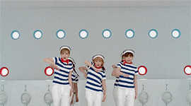 morning musume this was supposed to be 8 instead of 10 s but i couldnt choose which mvs to pick from out of their 1 GIF