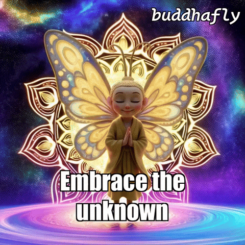Butterfly Glow GIF by BuddhaFlyJourney