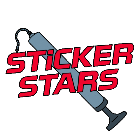 Pumping Aufblasen Sticker by Stickerstars