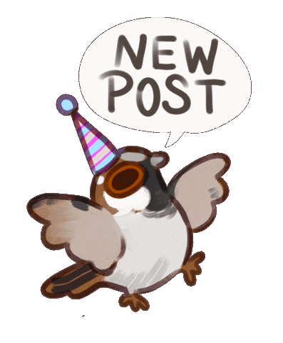 Party New Post Sticker