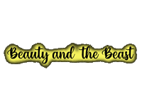 Beauty And The Beast Disney Sticker