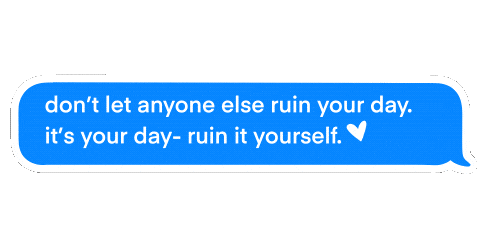 onesillygoosey imessage ruined carpe diem special day Sticker