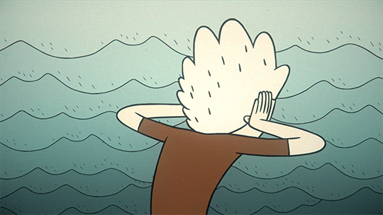 stop shut up GIF by Cartoon Hangover