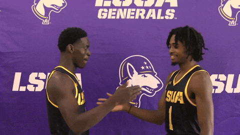 Basketball Naia GIF by LSUA Athletics