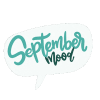 Fall September Sticker