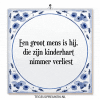 Troost Geluk GIF by Tegelspreuken.nl