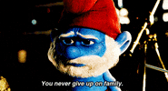 the smurfs family GIF