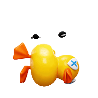 Sleep Duck Sticker