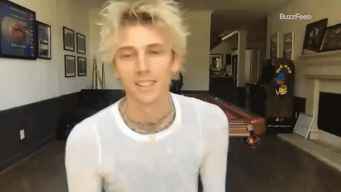 Machine Gun Kelly Thirst GIF by BuzzFeed