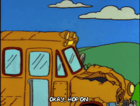 Season 6 School GIF by The Simpsons