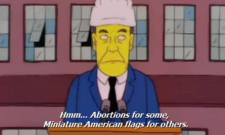 the simpsons abortions GIF by Global Entertainment