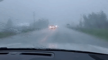 Heavy Rain Falls in Western Ontario