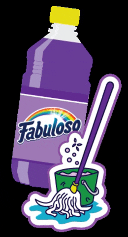 FabulosoBrand giphygifmaker clean lavender mop GIF
