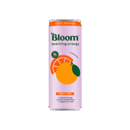 Energy Drink Sticker by Bloom Nutrition