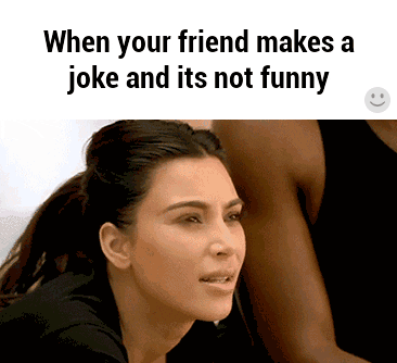 not funny GIF