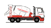 concreservconcreto concrete concreto beton caminhão Sticker