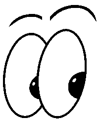 ProudlyAverage side eyes sideeyes pointer brothers eyes looking Sticker