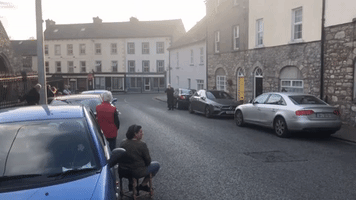 Neighbors Gather to Hear Rendition of 'Danny Boy' in Rural Irish Village