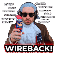 Oil Can Robot Sticker