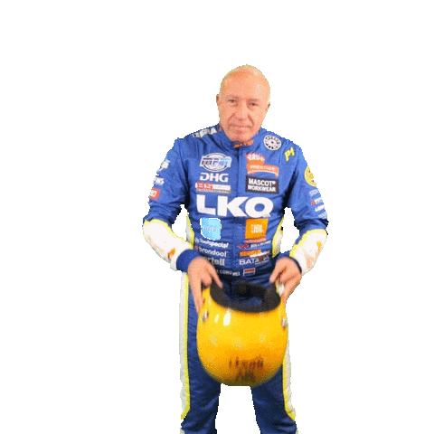Tom Coronel Helmet Sticker by Coronel Dakar