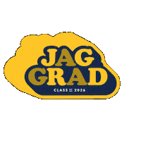 Graduation Jaguar Sticker by South Texas College
