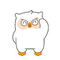 Owl Salute Sticker by Goodrich