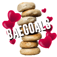 mythb baegoals Sticker by THB Bagels + Deli