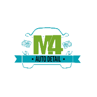 M4AutoDetail m4autodetail m4 auto m4 auto detail Sticker