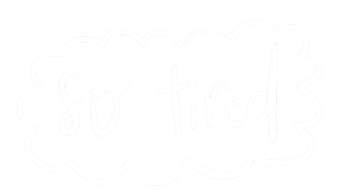 Tired Sleep Sticker