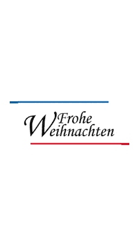 Christmas Frohe Weihnachten Sticker by TRIGEMA
