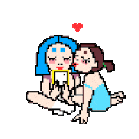 girlfriends love Sticker by Norka Ivanov