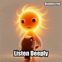 Listening Love GIF by Bloomscroll