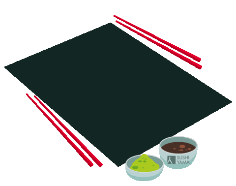 Chopsticks Maki Sticker by Sushi Yama