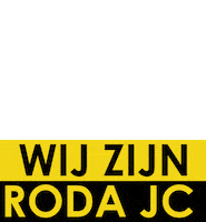 Roda Jc Fans Sticker by WIJ ZIJN RODA JC