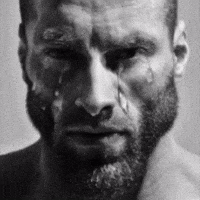 Sad Black And White GIF