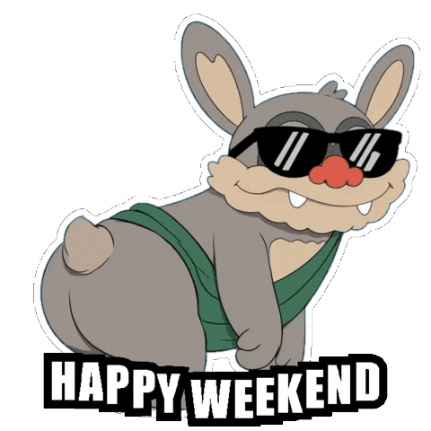 Happy Sunday Morning Sticker